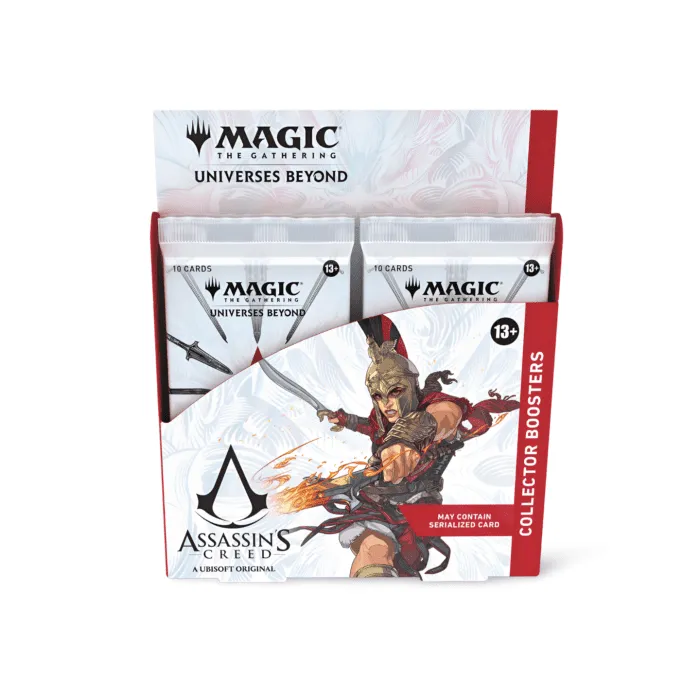 assassins_creed_collector_booster_display_englisch_english_guenstig_billig_kaufen_tcg_mtg_acr Universes Beyond: Assassin's Creed Collector Booster Display – Bild 1
