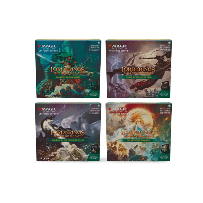 The Lord of the Rings: Tales of Middle Earth Szenebox Set (4 Szeneboxen) – Bild 1