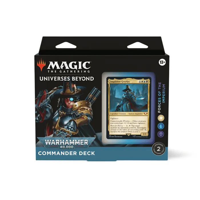 Universes Beyond: Warhammer 40.000 Commander Deck Display (4 Decks) – Bild 2
