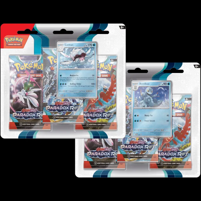 Scarlet & Violet Paradox Rift 3 Pack Blister Box (24) – Bild 1