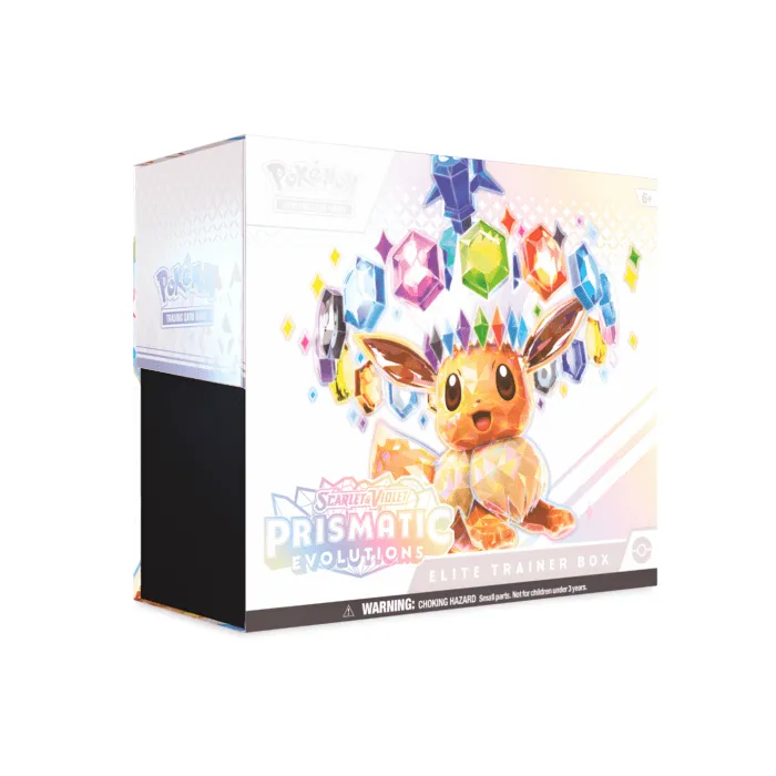 Scarlet & Violet Prismatic Evolutions Elite Trainer Box – Bild 1