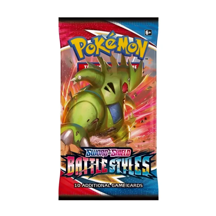 66daab5455c35f307c9085c15e1575ec.png Pokémon Battle Styles Boosterpack – 10 cards incl. holo and online code, English, sealed & new!