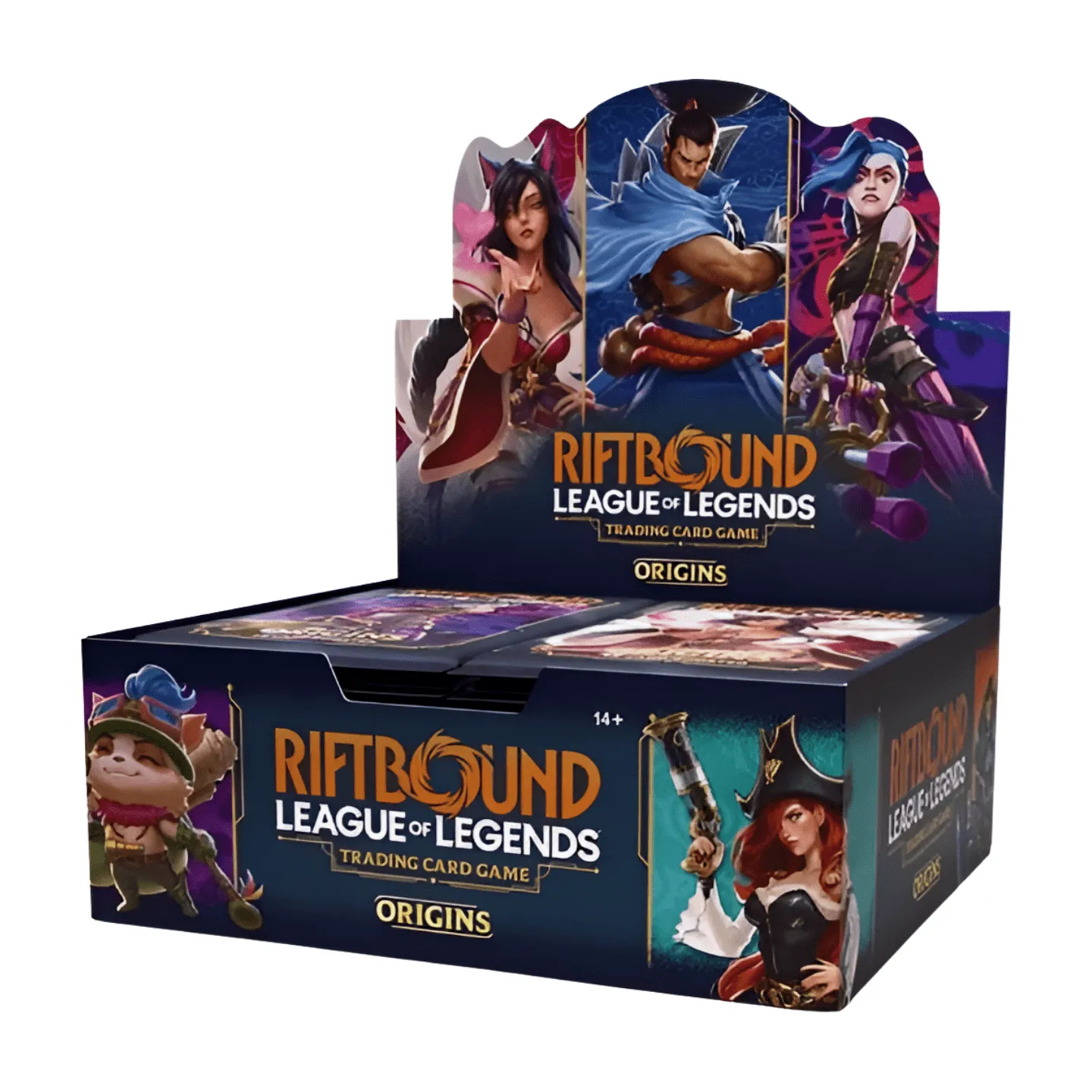 Riftbound League of Legends TCG Origins Booster Display with 24 booster packs – available at TcG Love