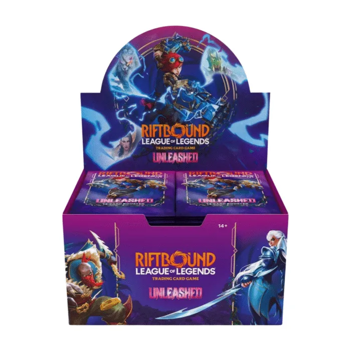 Riftbound League of Legends TCG Unleashed Booster Display – Bild 1