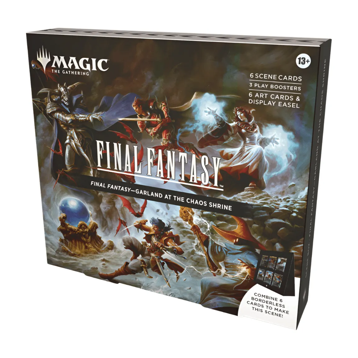 Final Fantasy Holiday Scene Box Final Fantasy Garland at the Chaos Shrine