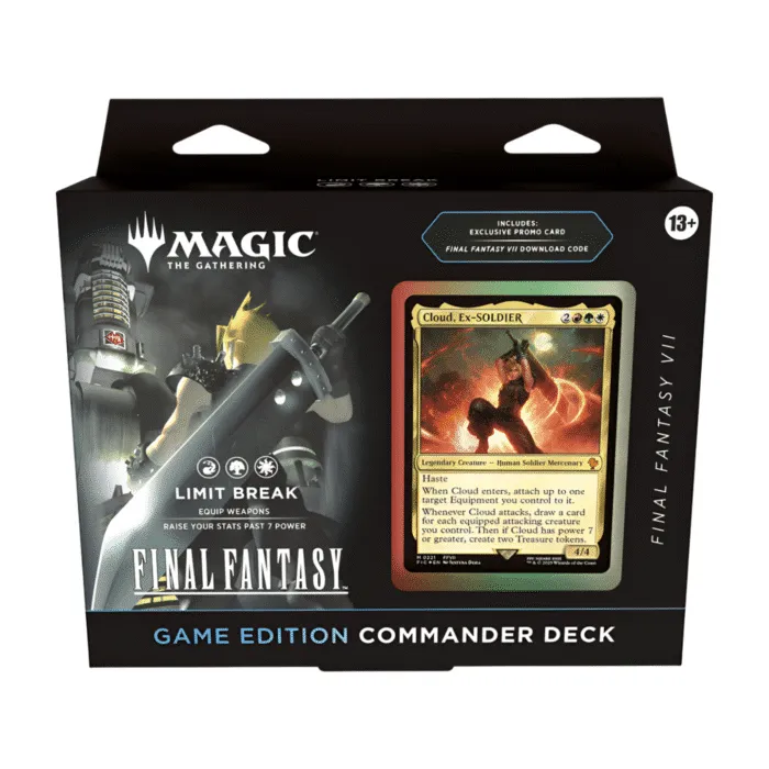 Magic The Gathering FINAL FANTASY VII Commander Deck Game Edition – Bild 1