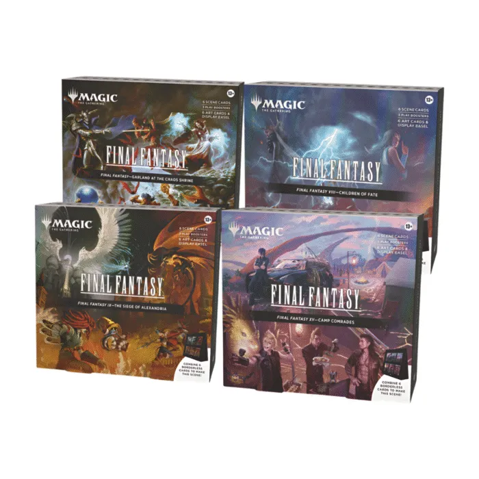 Final Fantasy Holiday Scene Box Set 4 Scene Boxes – Bild 1