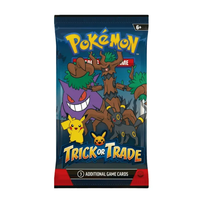 71ENw_blFpL__AC_SL1427_ Pokémon TCG Trick or Trade 2024 single sealed Halloween booster pack English edition