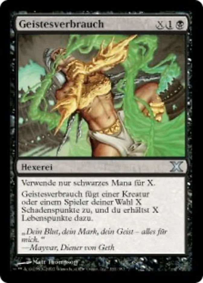Geistesverbrauch kaufen - Tenth Edition bei TcG Love