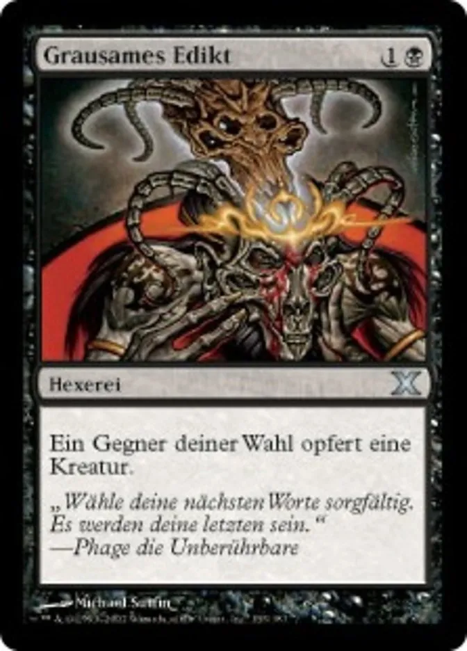 Grausames Edikt kaufen - Tenth Edition bei TcG Love