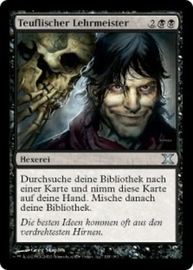 Teuflischer Lehrmeister kaufen - Tenth Edition bei TcG Love