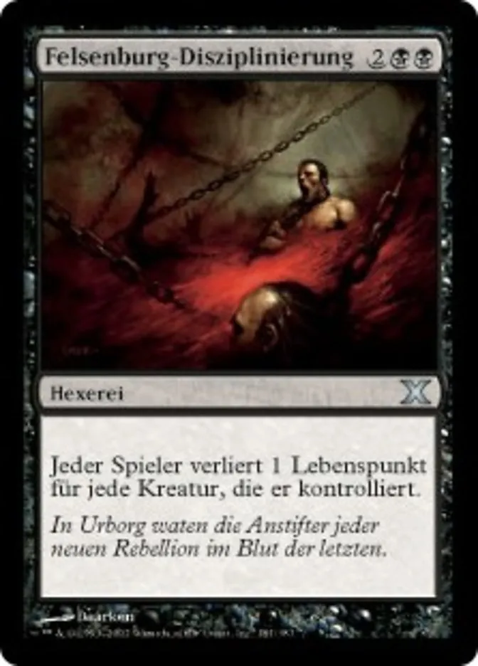 Felsenburg-Disziplinierung kaufen - Tenth Edition bei TcG Love