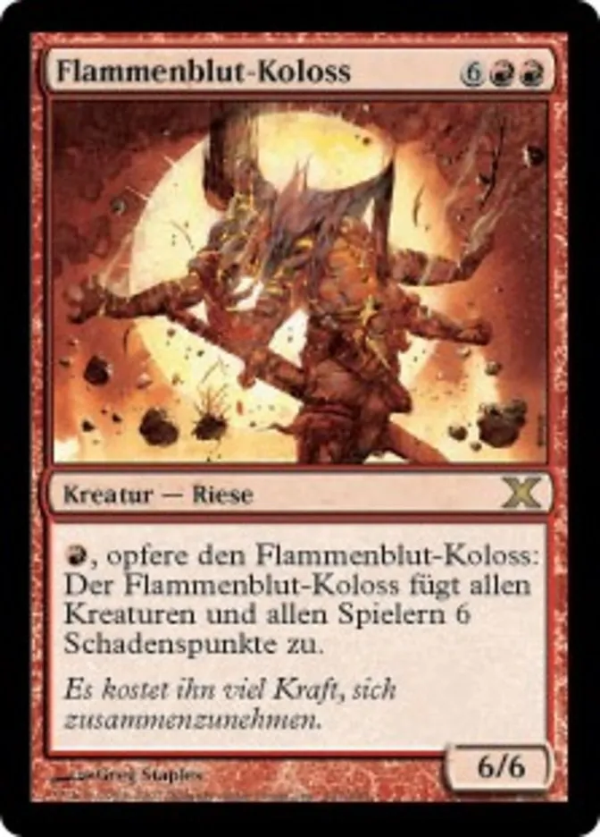 Flammenblut-Koloss kaufen - Tenth Edition bei TcG Love