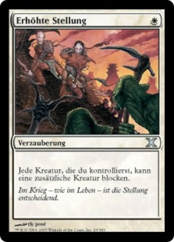 Erhöhte Stellung kaufen - Tenth Edition bei TcG Love