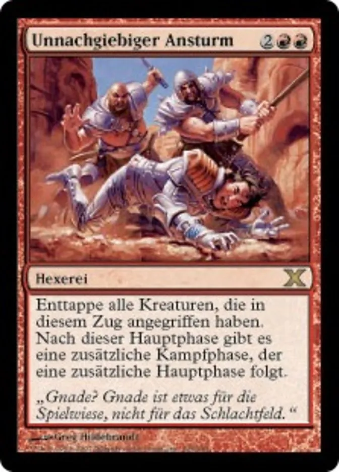 Unnachgiebiger Ansturm kaufen - Tenth Edition bei TcG Love