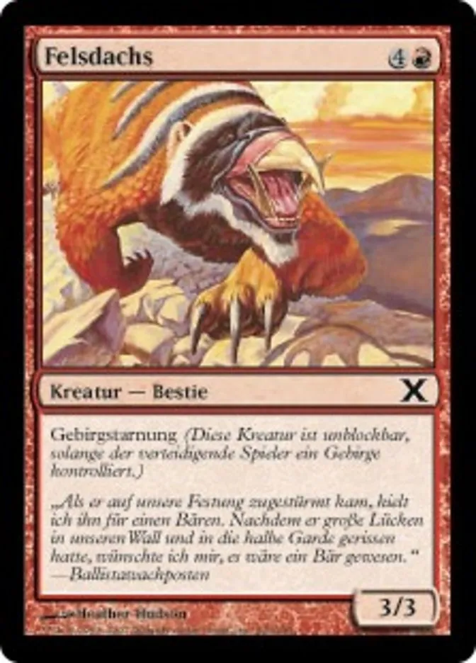 Felsdachs kaufen - Tenth Edition bei TcG Love