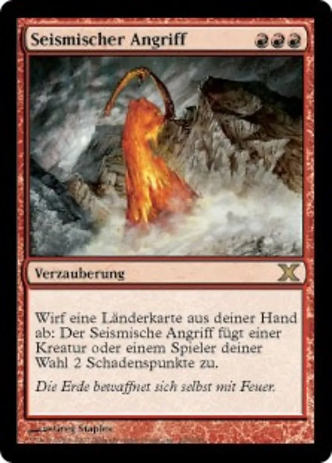 Seismischer Angriff kaufen - Tenth Edition bei TcG Love