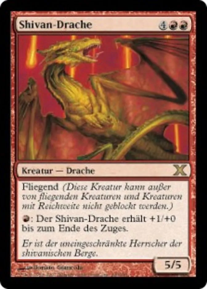 Shivan-Drache kaufen - Tenth Edition bei TcG Love