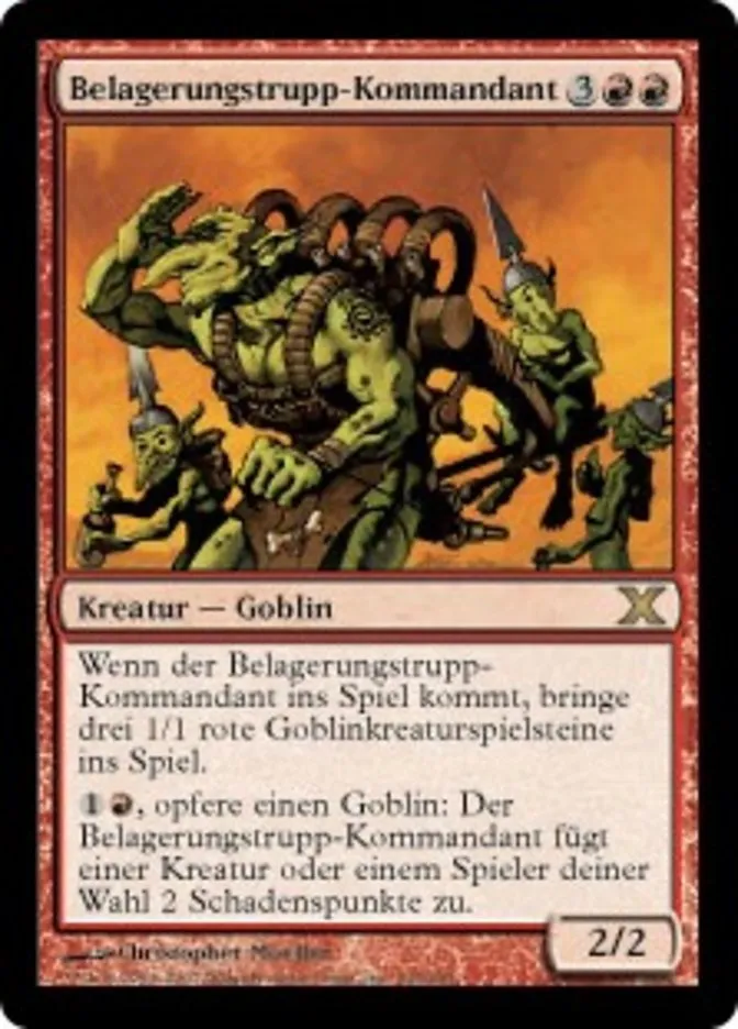 Belagerungstrupp-Kommandant kaufen - Tenth Edition bei TcG Love