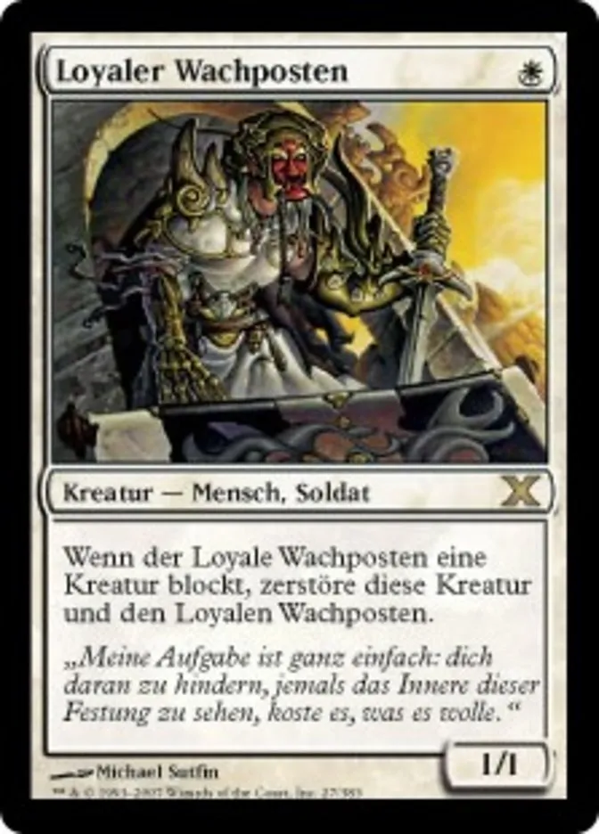 Loyaler Wachposten kaufen - Tenth Edition bei TcG Love
