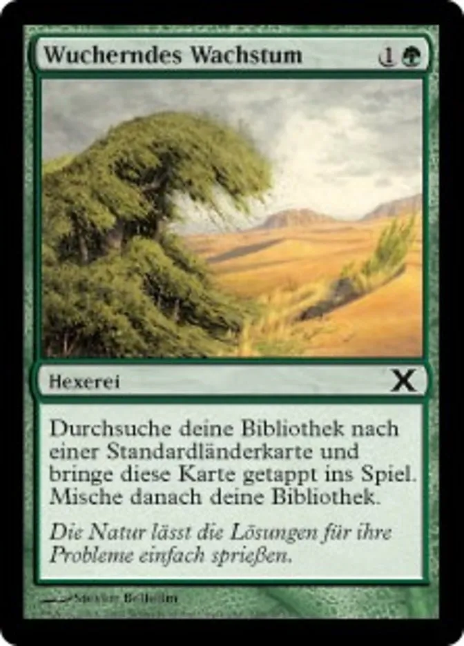 Wucherndes Wachstum kaufen - Tenth Edition bei TcG Love