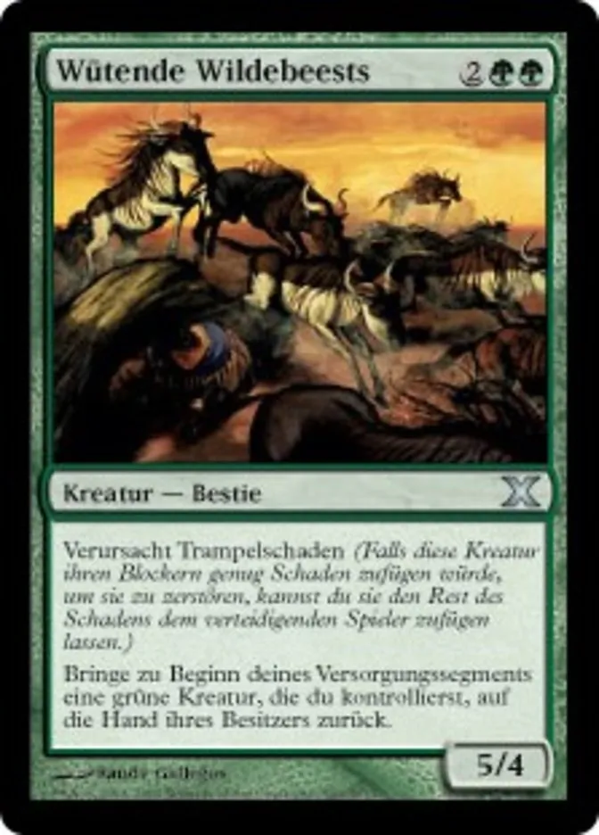 Wütende Wildebeests kaufen - Tenth Edition bei TcG Love
