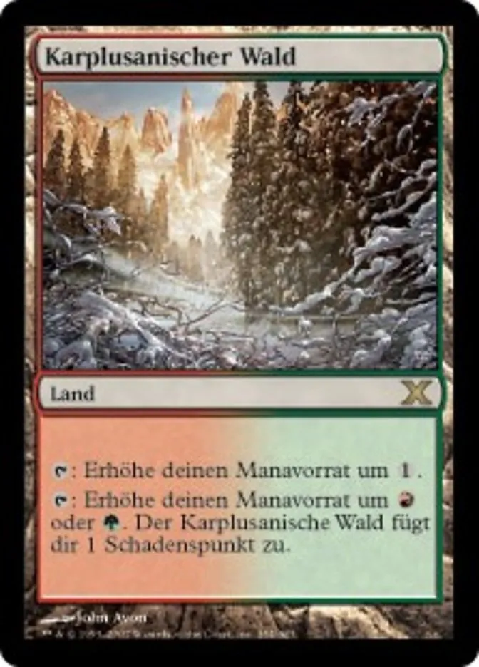 Karplusanischer Wald kaufen - Tenth Edition bei TcG Love