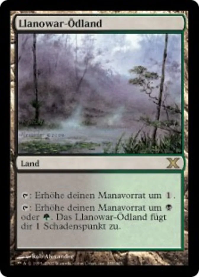 Llanowar-Ödland kaufen - Tenth Edition bei TcG Love