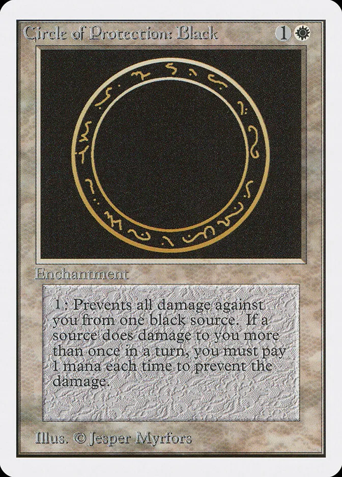 Circle of Protection: Black kaufen - Unlimited Edition bei TcG Love