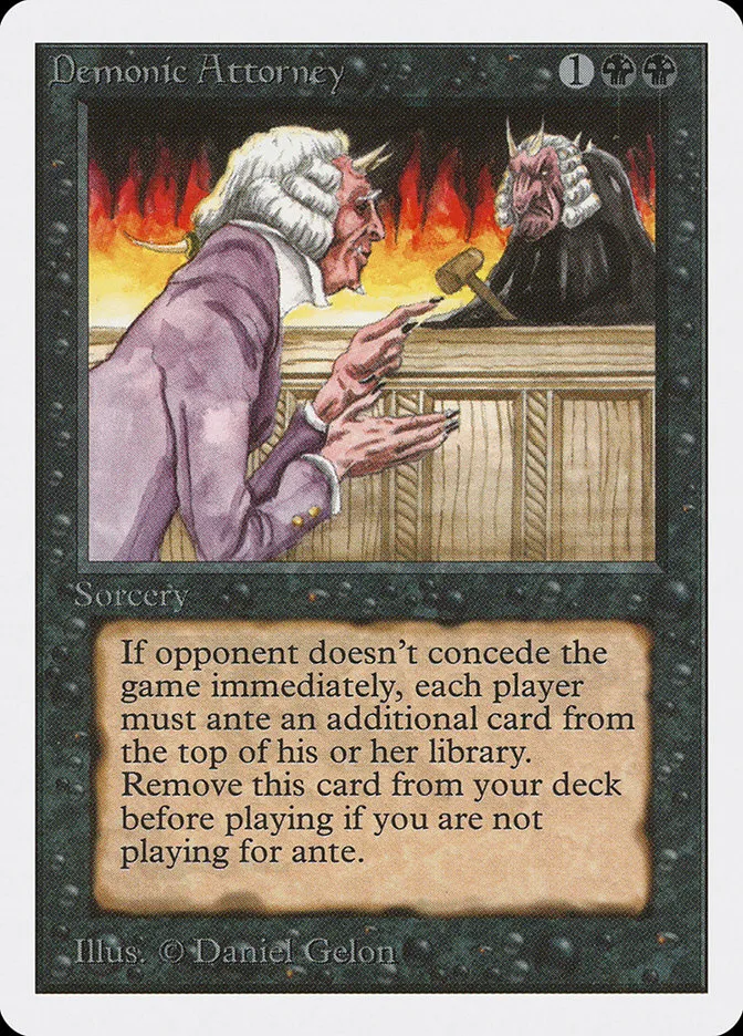Demonic Attorney kaufen - Unlimited Edition bei TcG Love