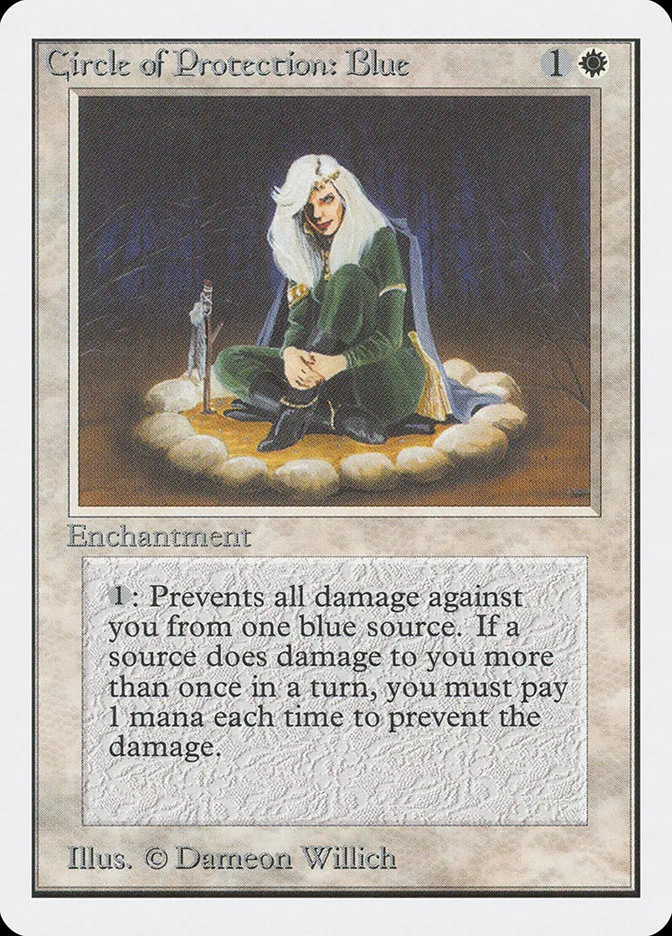 Circle of Protection: Blue kaufen - Unlimited Edition bei TcG Love