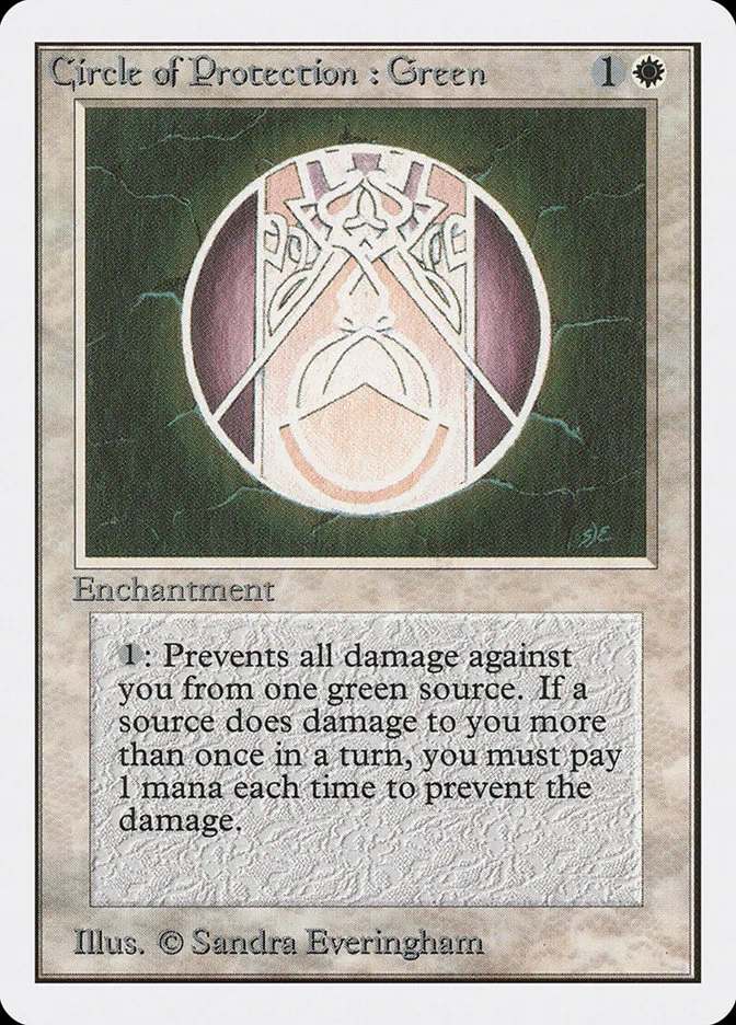 2ED-12-Circle-of-Protection--Green Circle of Protection: Green kaufen - Unlimited Edition bei TcG Love