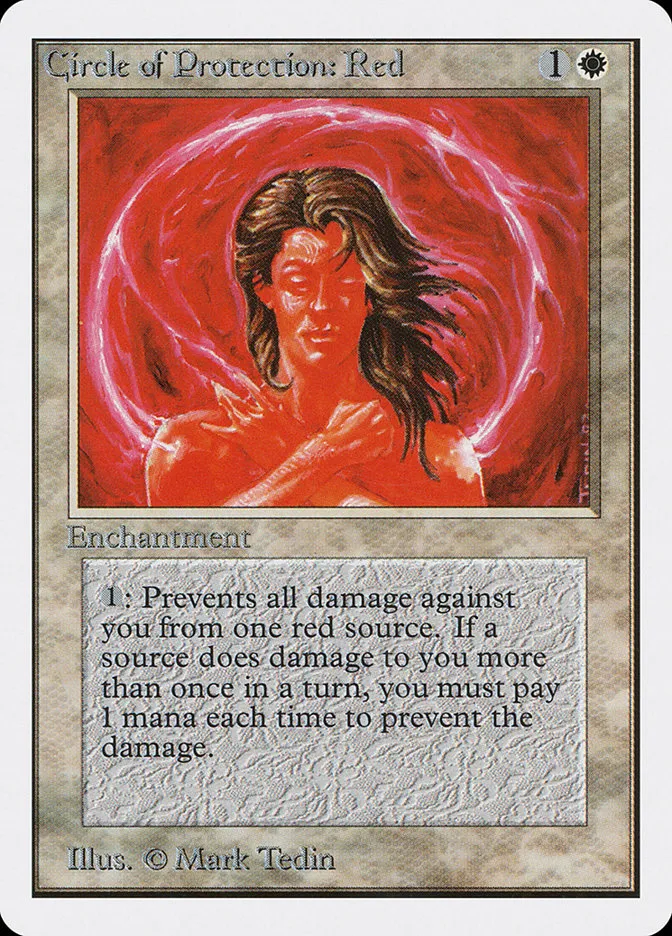 2ED-13-Circle-of-Protection--Red Circle of Protection: Red kaufen - Unlimited Edition bei TcG Love