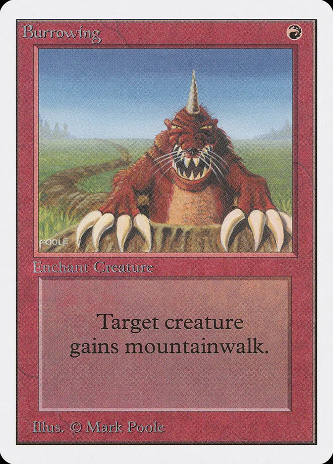 Burrowing kaufen - Unlimited Edition bei TcG Love