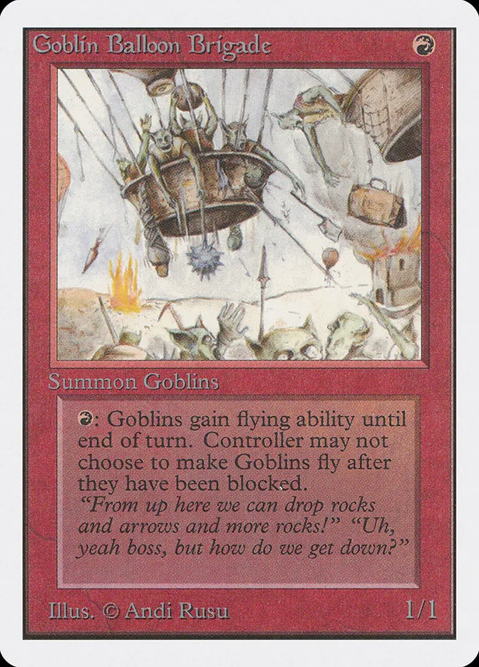 2ED-154-Goblin-Balloon-Brigade Goblin Balloon Brigade kaufen - Unlimited Edition bei TcG Love