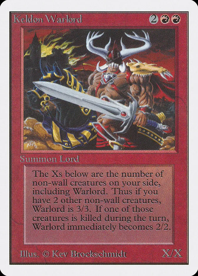 Keldon Warlord kaufen - Unlimited Edition bei TcG Love