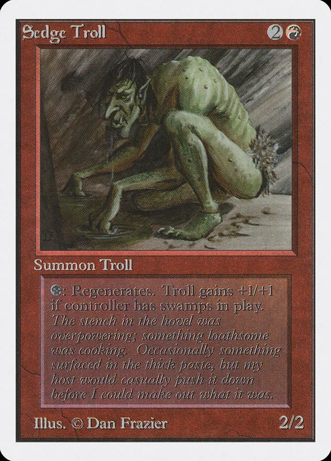 2ED-173-Sedge-Troll Sedge Troll kaufen - Unlimited Edition bei TcG Love