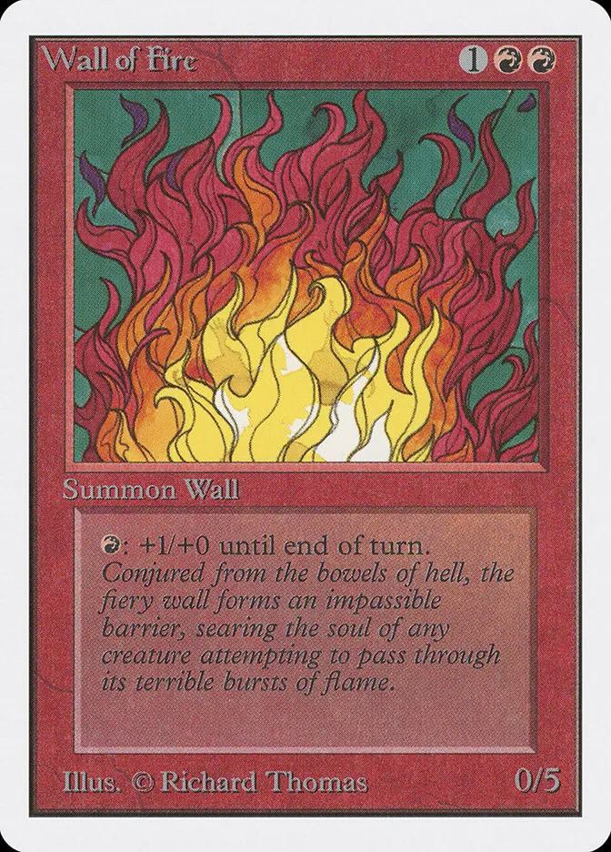 Wall of Fire kaufen - Unlimited Edition bei TcG Love
