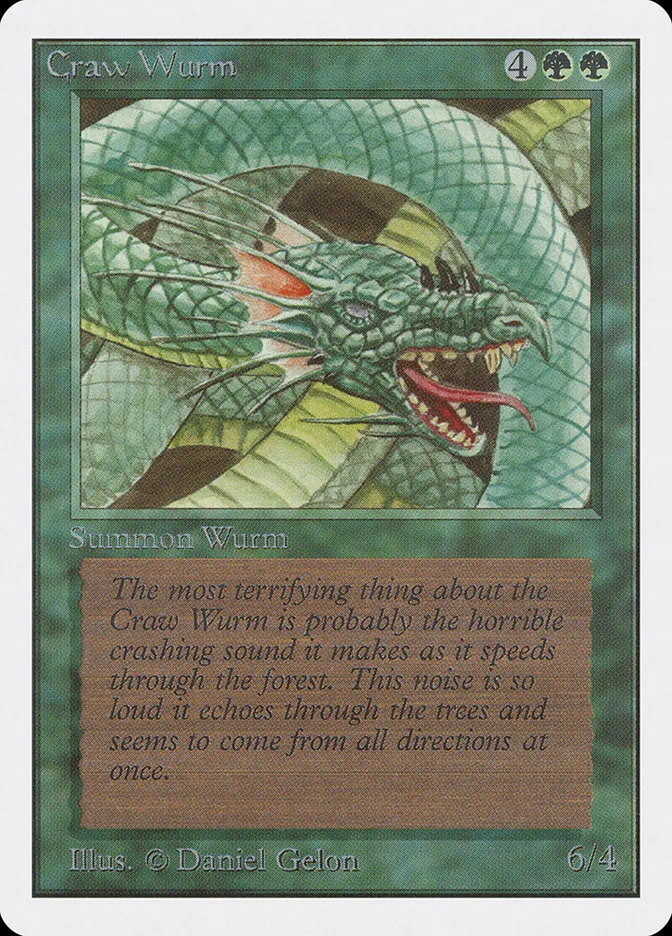 Craw Wurm kaufen - Unlimited Edition bei TcG Love