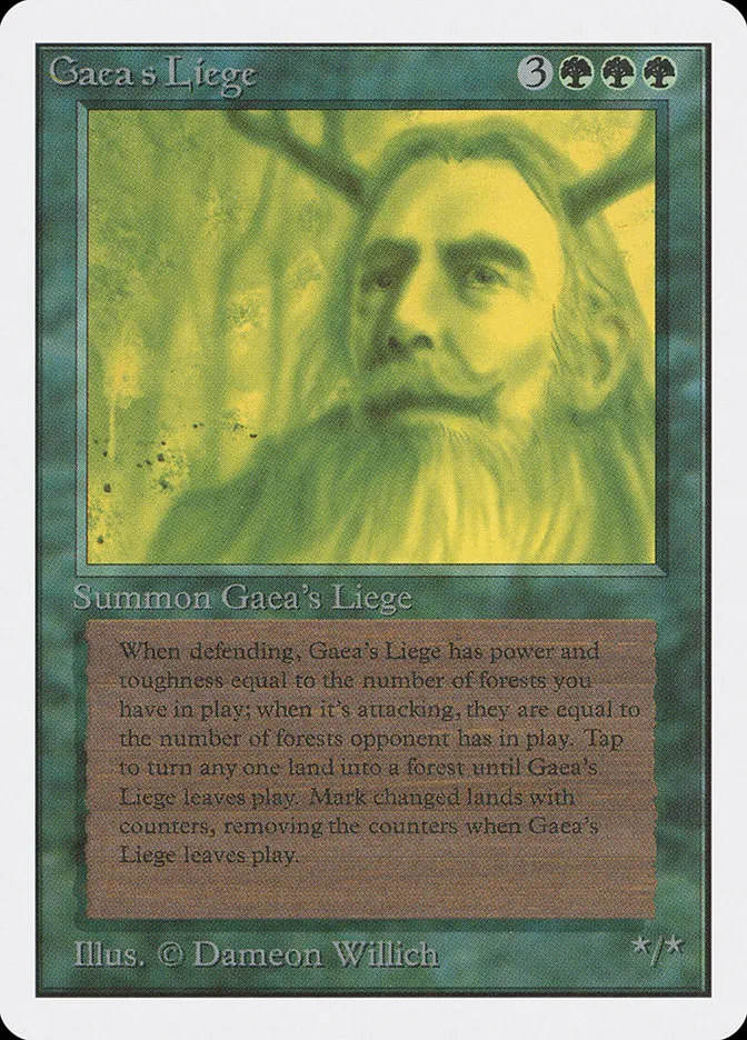 2ED-197-Gaea-s-Liege Gaea's Liege kaufen - Unlimited Edition bei TcG Love