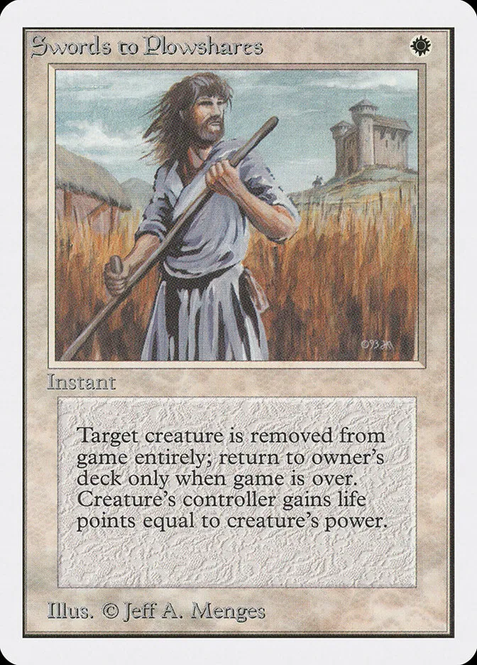 2ED-41-Swords-to-Plowshares Swords to Plowshares kaufen - Unlimited Edition bei TcG Love