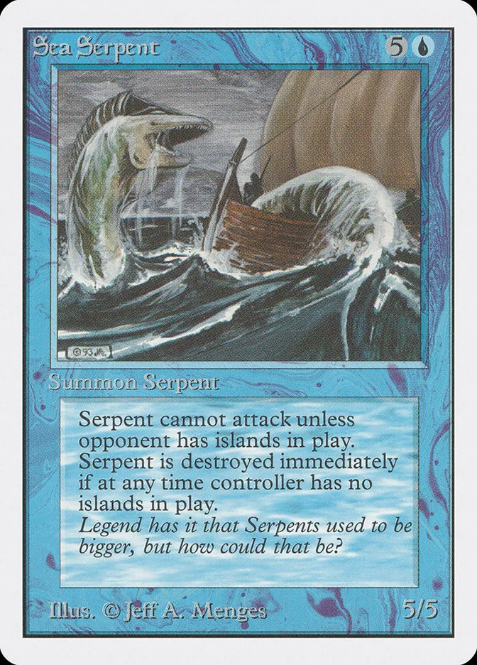 2ED-77-Sea-Serpent Sea Serpent kaufen - Unlimited Edition bei TcG Love