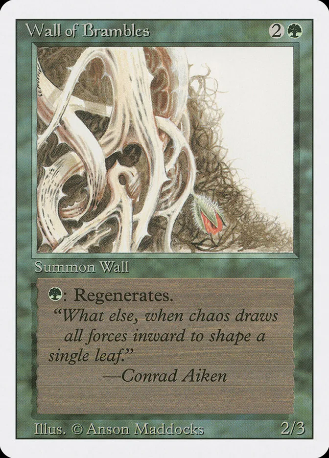 Wall of Brambles kaufen - Revised Edition bei TcG Love