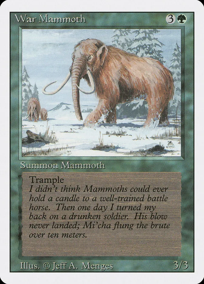 War Mammoth kaufen - Revised Edition bei TcG Love
