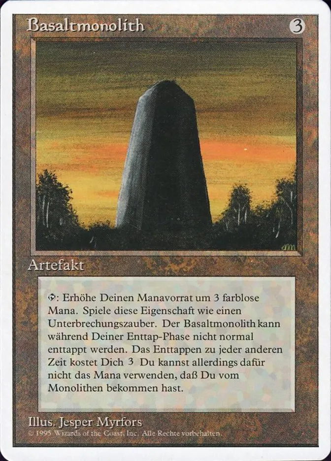 3ED-235-Basaltmonolith-de Basaltmonolith kaufen - Revised Edition bei TcG Love