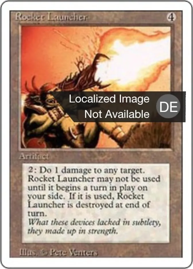 3ED-272-Raketenwerfer-de Raketenwerfer kaufen - Revised Edition bei TcG Love