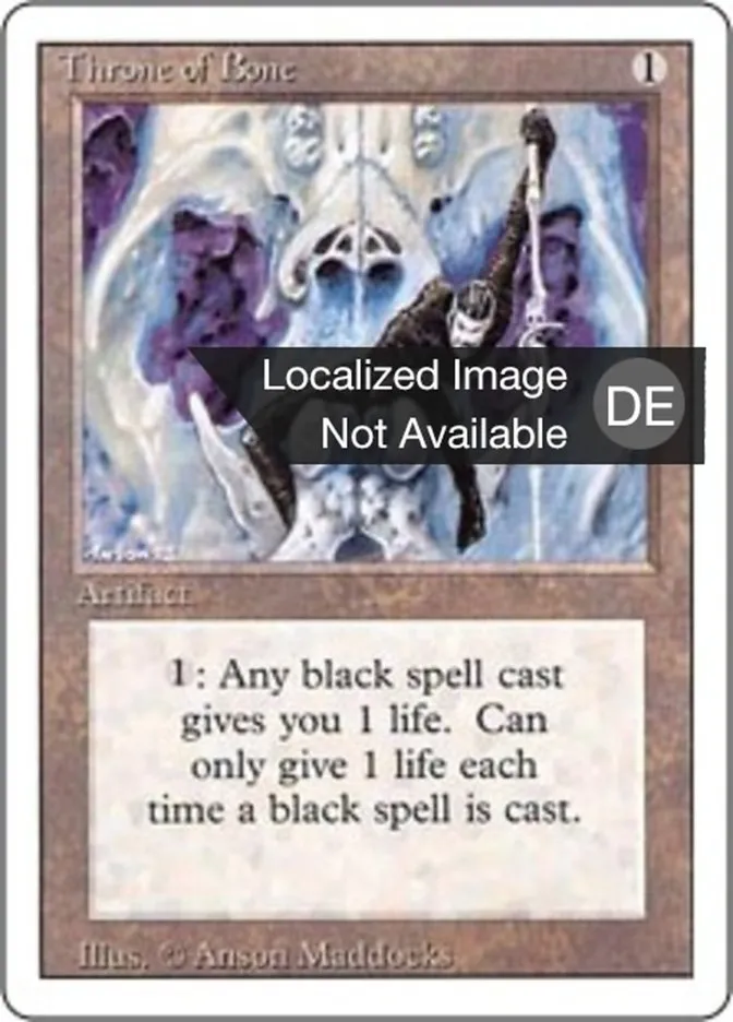 Knochenthron kaufen - Revised Edition bei TcG Love