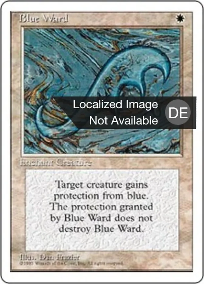 Blauer Schutz kaufen - Fourth Edition bei TcG Love