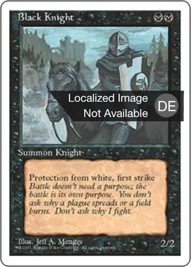 Schwarzer Ritter kaufen - Fourth Edition bei TcG Love