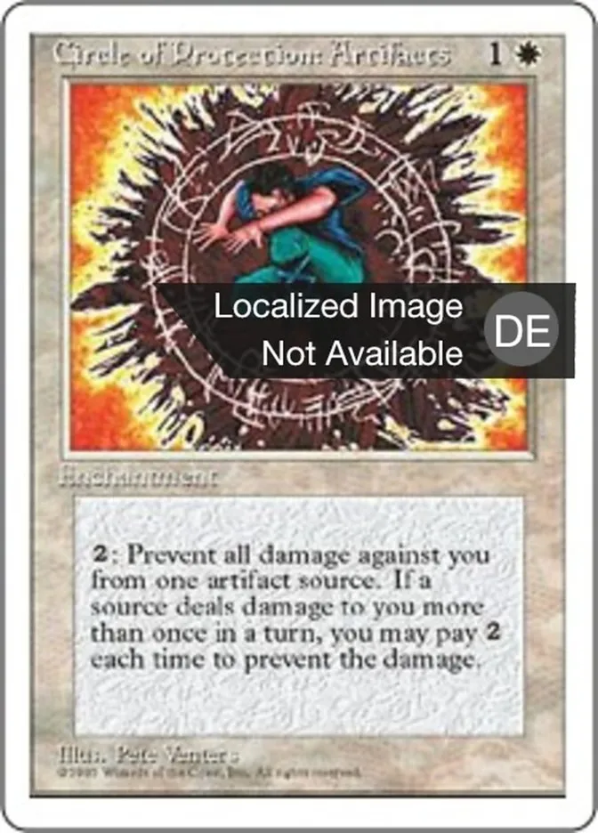Schutzkreis gegen Artefakte kaufen - Fourth Edition bei TcG Love